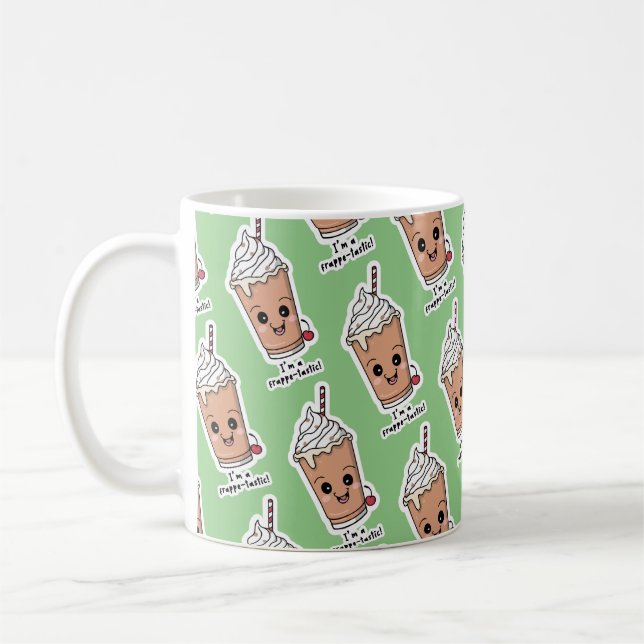 Caneca De Café Sou Frappe-tastic | Frappe com creme chicote (Esquerda)