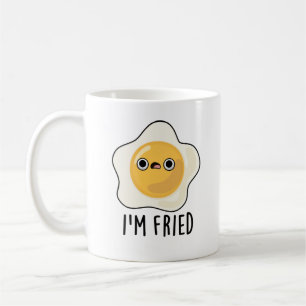 Caneca De Café Sou Fried Funny Fried Egg Pun