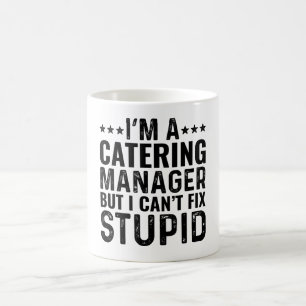 Caneca De Café Sou gerente de restauração, mas não consigo conser