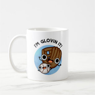 Caneca De Café Sou Glovin, Engraçado Beisebol Pun