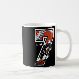 Caneca De Café Sou jogador de futebol de 7 anos de idade, meninos