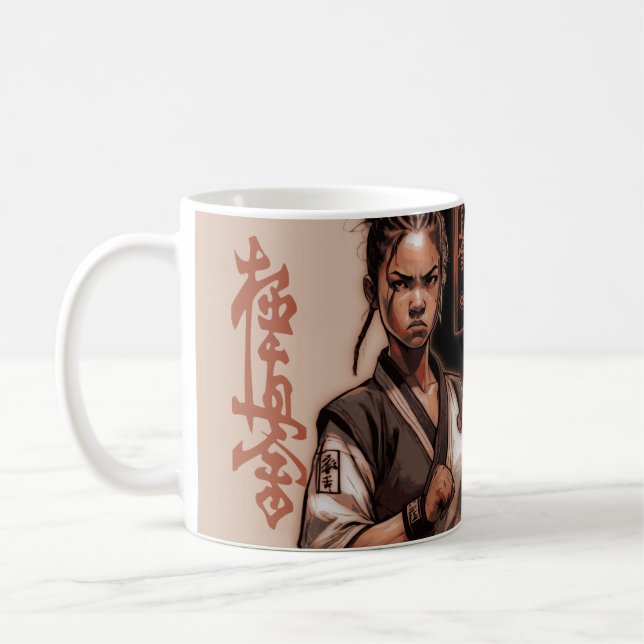 Caneca De Café Sou Kyokushin, Indestrutível, Invencível (Esquerda)