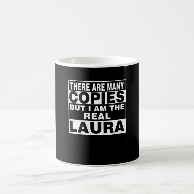 Caneca De Café Sou Laura Funny Personal Personalized Gift (Centro)
