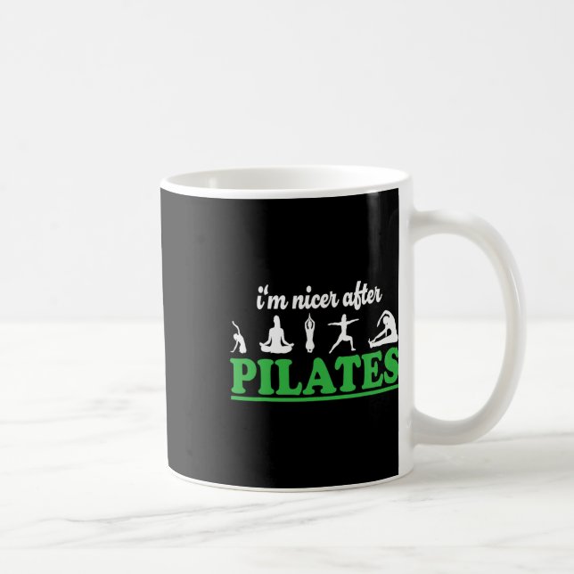 Caneca De Café Sou Mais Simpático Depois do Instrutor de Pilates  (Direita)