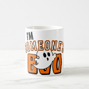 Caneca De Café Sou o Boo Ghost Halloween Coffee Mug