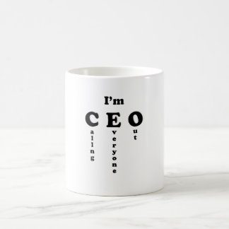 Caneca De Café Sou o CEO