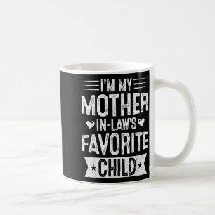 Caneca De Café Sou o Filho Favorito da Minha Sogra Engraçado Pai