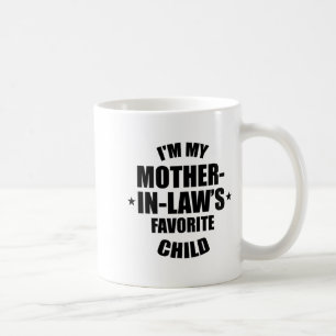 Caneca De Café Sou o Filho Favorito da Minha Sogra Família Políti