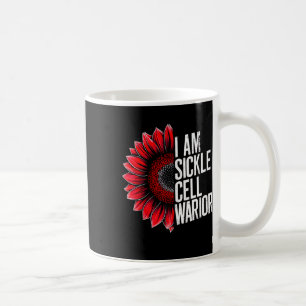 Caneca De Café Sou o Guerreiro das Células Falsiformes Burgundy S