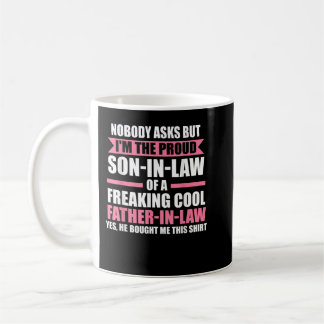 Caneca De Café Sou o orgulhoso genro.
