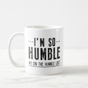 Caneca De Café Sou tão humilde