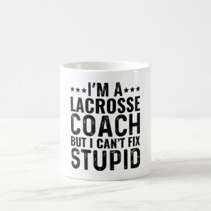 Caneca De Café Sou treinador de Lacrosse, mas não consigo consert