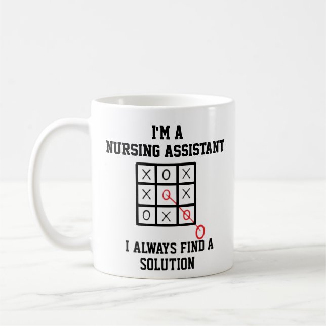 Caneca De Café Sou Um Assistente De Enfermagem Sempre Encontro Um (Esquerda)