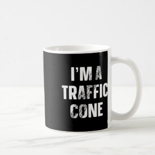 Caneca De Café Sou um Cone de Trânsito Camisa Adultos Costume Eng