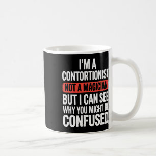 Caneca De Café Sou um Contorcionista Não um Mágico Contorção Yoga