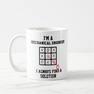 Caneca De Café Sou um engenheiro mecânico, sempre encontro uma so