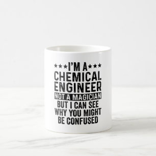 Caneca De Café Sou um Engenheiro Químico, não um Engraçado má