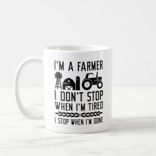 Caneca De Café Sou um fazendeiro