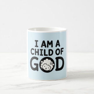Caneca De Café SOU UM FILHO DE DEUS | Presente Cristão para Chás