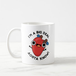 Caneca De Café Sou Um Grande Negócio Aorta Sabe Piada Divertida d