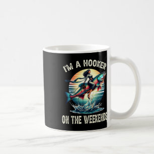 Caneca De Café Sou Um Nos Finais De Semana Divertido Pesca Adulto