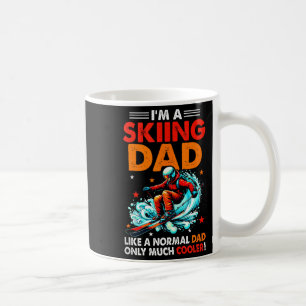 Caneca De Café Sou um Pai que Esquia Definição Muito Mais Legal P