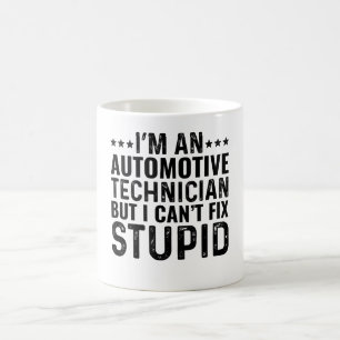 Caneca De Café Sou um técnico automotivo, mas não consigo consert