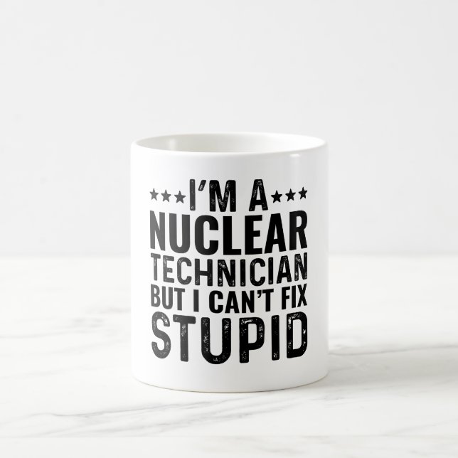 Caneca De Café Sou um técnico nuclear, mas não posso consertar es (Centro)