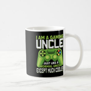 Caneca De Café Sou Um Tio De Jogos, Exceto Um Vídeo Gamer Muito M