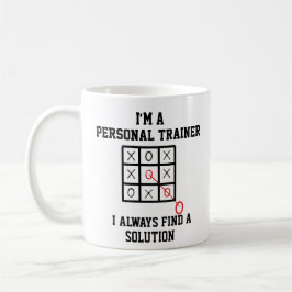 Caneca De Café Sou Um Treinador Pessoal Eu Sempre Encontro Um Gru