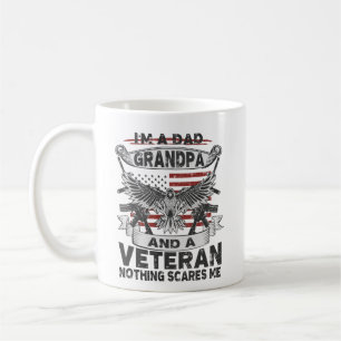 Caneca De Café Sou um vovô Pai e veterano