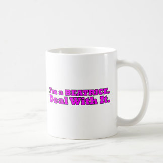 Caneca De Café Sou uma Beatrice, Aceite Isso