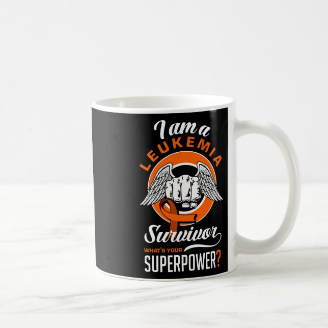 Caneca De Café Sou uma Leucemia Persistente Leucemia Sensibilizaç (Direita)