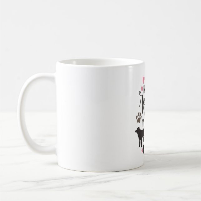 Caneca De Café Sou uma mãe de cão (Esquerda)