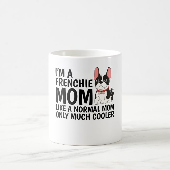 Caneca De Café SOU uma Mãe Francesa Como uma Mãe Normal  (Centro)