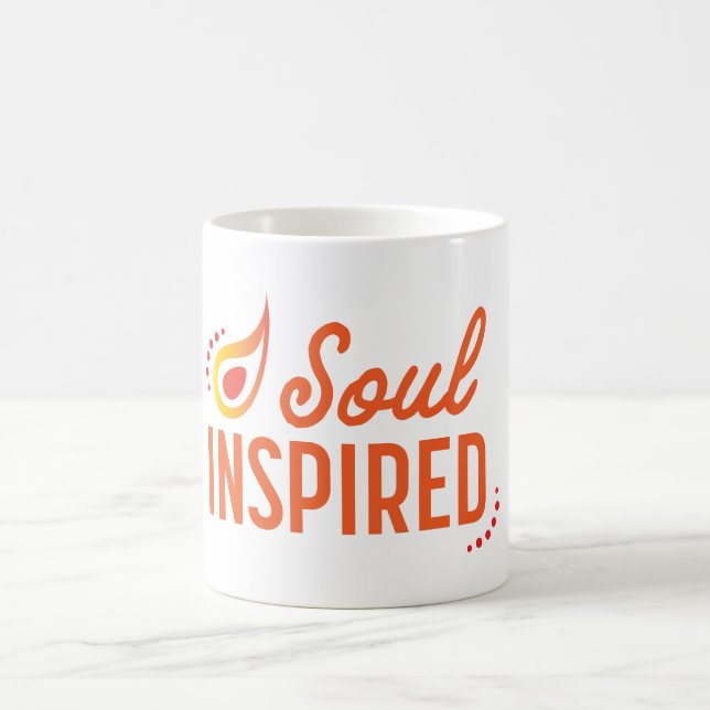 Caneca De Café "Soul Inspirou" Paisley Flame Mug (Centro)