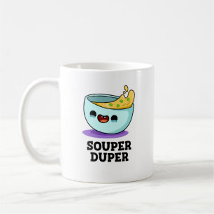 Caneca De Café Souper Duper Funny Souny Pun