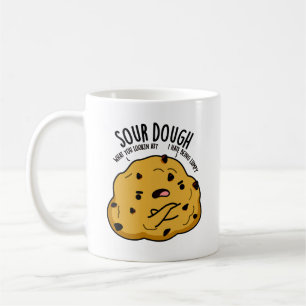 Caneca De Café Sour Dough Funny Baking Pun