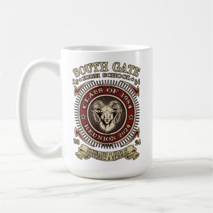 Caneca De Café South Gate Rams Beefez Mug 15oz.