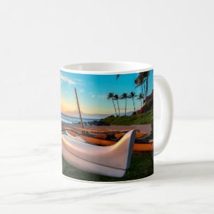 Caneca De Café South Maui Beach em Sunset   Maui, Havaí