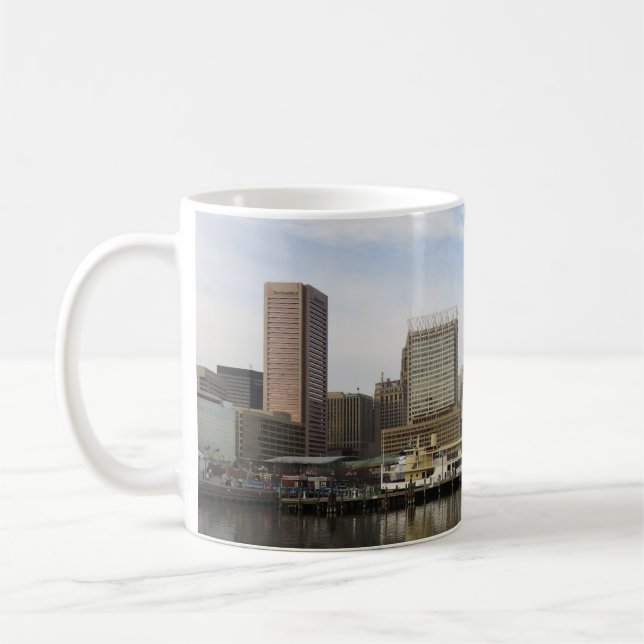 Caneca de Café Souvenir Baltimore Maryland (Esquerda)
