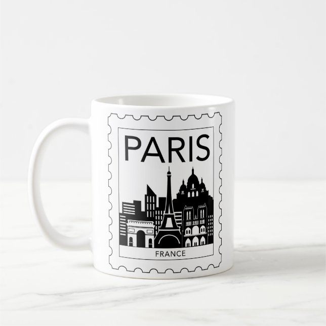 Caneca De Café Souvenir de Paris (Esquerda)