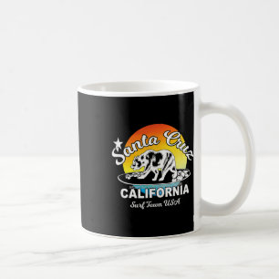 Caneca De Café Souvenir do Urso Surfista de Santa Cruz Califórnia