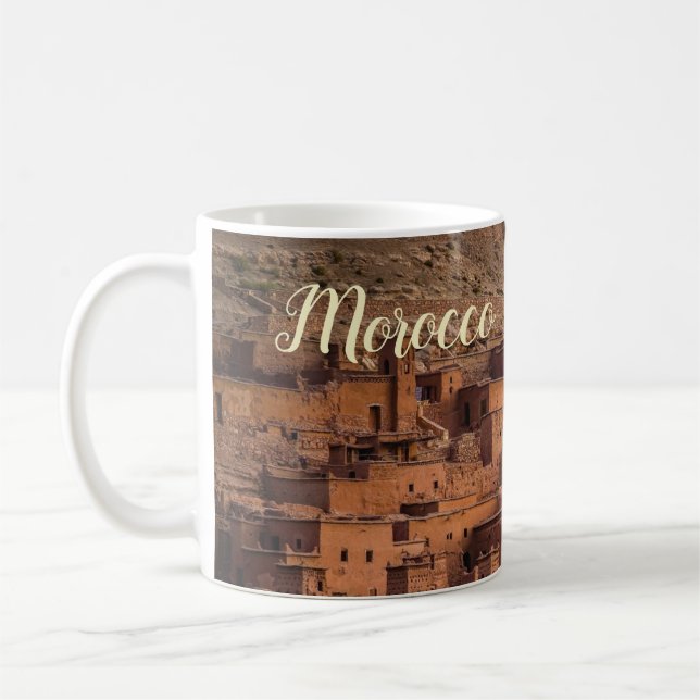 Caneca De Café Souvenir Morocco Coffee Mug Cup (Esquerda)