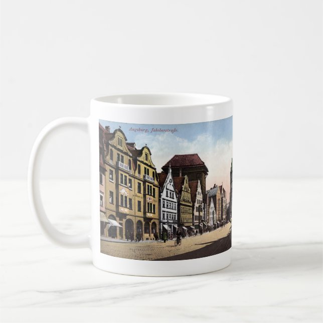 Caneca De Café Souvenir Mug - Augsburg, Alemanha (Esquerda)