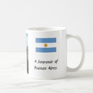 Caneca De Café Souvenir Mug - Buenos Aires, Argentina.
