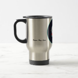 Caneca de Café Space Cat - Xícara Astronauta Cosmi