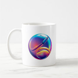 Caneca De Café Space Company Logo
