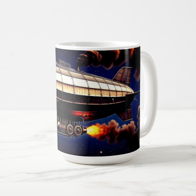 CANECA DE CAFÉ SPACE ZEPPLIN (Frente Esquerda)