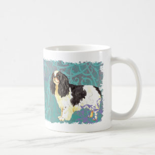 Caneca De Café Spaniel de brinquedo inglês elegante
